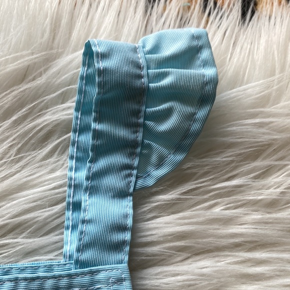 Vintage 70/80s overall/jumper ruffle detail short. NWOT - Picture 4 of 9